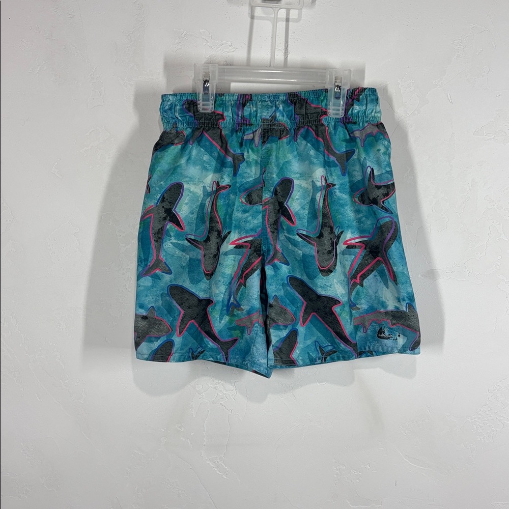 Laguna Shark Print Swim Shorts size small